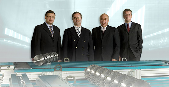 Die ABTF Seniorpartner - v.l.n.r.: Christian Ritzer, Sigurd Gottschalk, Adalbert Ney, Hermann Heringer